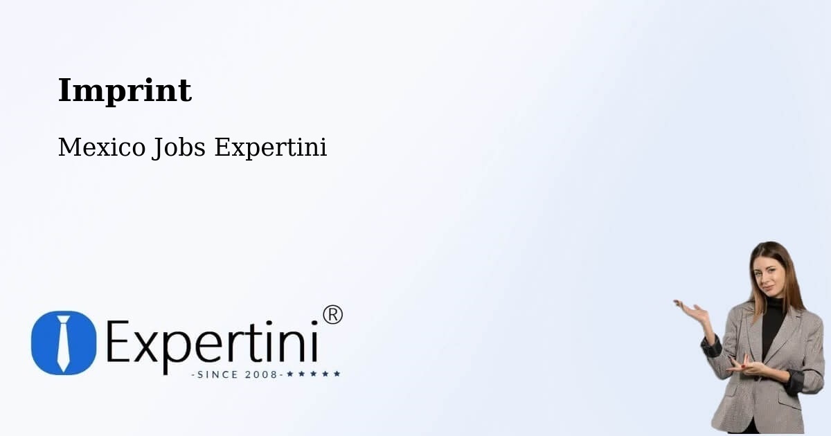 Imprint – Tlaxcala - Mexico Jobs Expertini